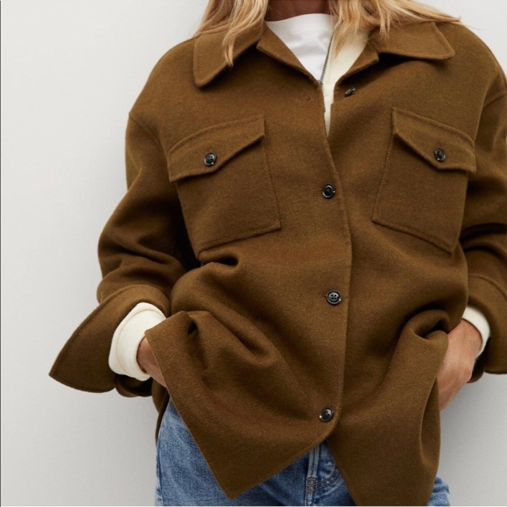 Mango Shirt Jacket
